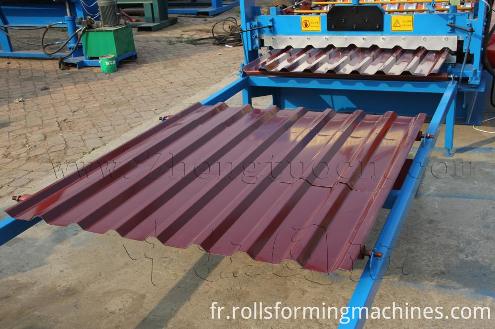 Formeurs de rouleaux de toiture en métal en aluminium Aluminium Metal Roofing Roll Formers